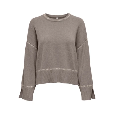Abbildung von ONLY Strickpullover ONLIBI LS STITCH O NECK CC KNT