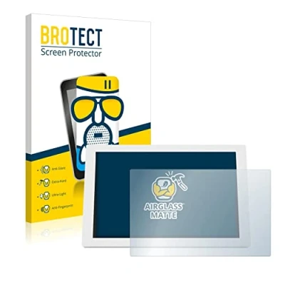 Abbildung von BROTECT Entspiegelungs Schutzglas für WetterOnline Home 3 Schutz Folie Panzerfolie Glas Matt [Extrem Kratzfest 9H, Anti Reflex, Fingerprint]