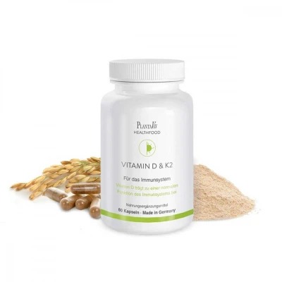 Abbildung von Vitamin D UND K2 Kapseln 60 St