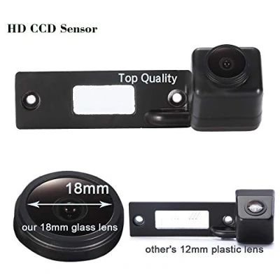 Abbildung von Navinio Super Pro HD Auto Rückfahrkamera Einparkkamera Einparkhilfe Farbkamera für VW Caddy Passat B5 B6 3C Touran T5 Touareg Caravell Multivan Jetta Sagitar Golf Sharan Magotan Skoda Superb Polo Bora