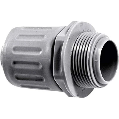 Abbildung von LAPP 55501420 SILVYN® LKI M 20x1,5 SGY Schlauchverschraubung Silber Grau (RAL 7001) M20 13 mm Gerade 1 St.