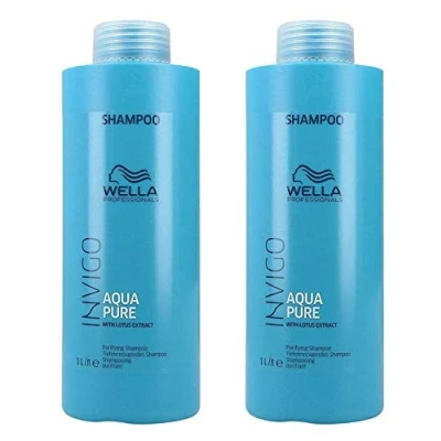 Abbildung von Wella Invigo Aqua Pure Purifiying Shampoo 1000ml