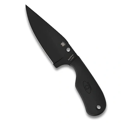 Abbildung von Spyderco Cuchillo Subway Bowie hoja Negra Mango: FRN* Acero: LC200N Filo: LISO