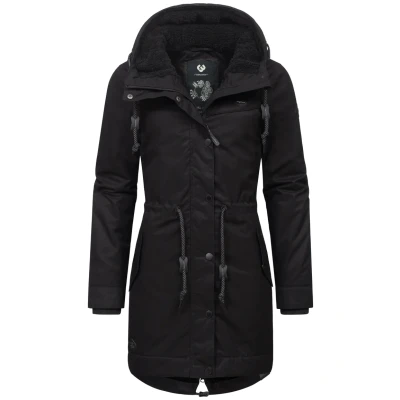 Abbildung von Ragwear Ymcanny Wintermantel, Damen, Größe: XS, Black