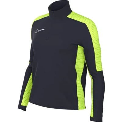 Abbildung von Nike Performance Academy 23 Drill Trainings Langarmshirt, Damen, Größe: Small, Obsidian volt white