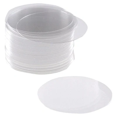 Abbildung von Hecht Borosilikatglas Deckgläser, Tranparent, 1mm Stärke, 14mm Durchmesser, 100 Stück