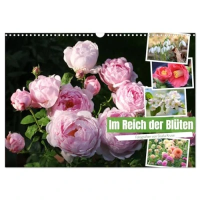Abbildung von Im Reich der Blüten (Wandkalender 2025 DIN A3 quer), CALVENDO Monatskalender