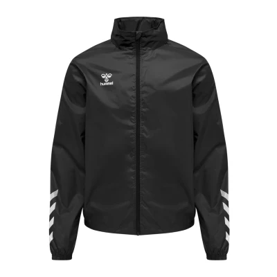 Abbildung von Hummel CORE XK Spray Regenjacke / wasserabweisende Jacke, Größe: XXL, Black
