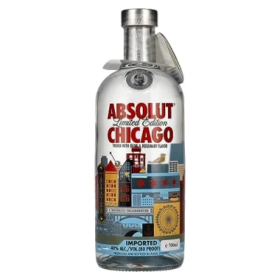 Abbildung von Absolut Vodka Chicago Limited Edition (1 x 0.7 l)