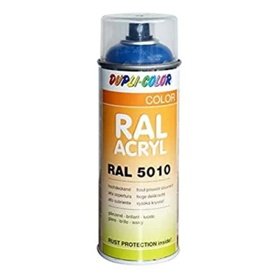 Abbildung von DUPLI COLOR 349584 RAL Lack Spraydose 5010 AUTO 120 0080 blau pearl 12 ml 400