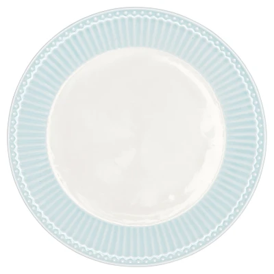 Abbildung von Greengate Alice Frühstücksteller pale blue 23 cm