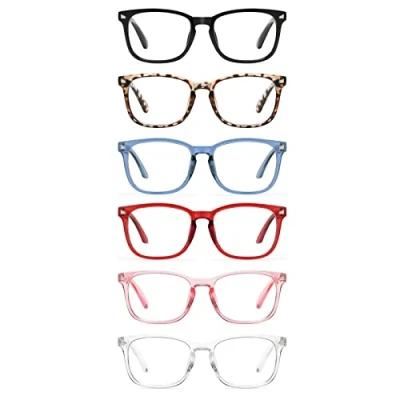 Abbildung von CCVOO Lesebrillen Damen Herren mit blaulichtfilter Augenoptik Brille Lesehilfe für