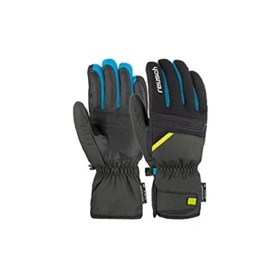 Abbildung von Reusch Bradley RTEX XT Fingerhandschuh, Herren, Größe: 8.5, Dark granite/safety yellow