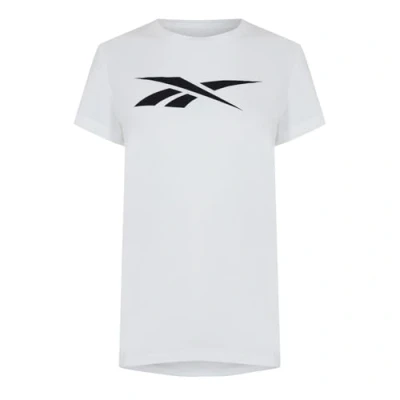 Abbildung von Reebok Damen Te Graphic Vector Tee, White, FU2331, Gr. S