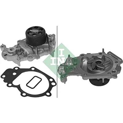 Abbildung von INA 538 0381 10 Wasserpumpe mit Riemenscheibe für Zahnriementrieb RENAULT: TWINGO 2