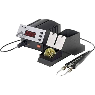 Abbildung von ERSA DIGITAL2000 A temperaturgeregelte Lötstation 80W mit Entlötpinzette CHIP Tool 2x20W antistatisch