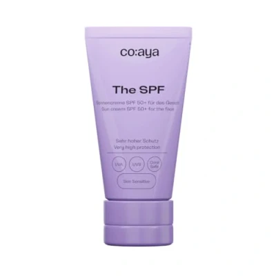 Abbildung von The SPF UVA/UVB Schutz, 50+ für sensible Haut, zieht gut ein, Coral safe.