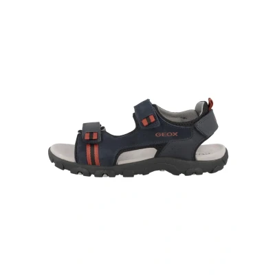 Abbildung von Geox Trekkingsandale für Kinder, Größe: 28, Navy red Schuhe