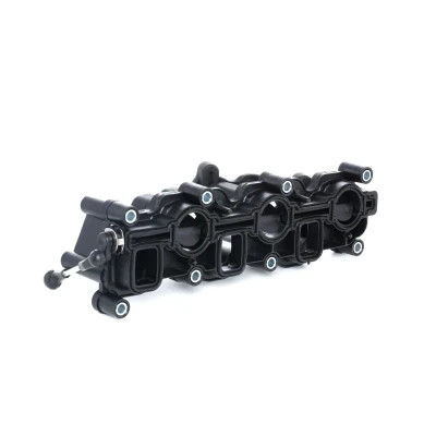 Abbildung von VAICO V10 3949 Ansaugbrücke rechts mit Hebel, Dichtung Anbauteilen, Schrauben EXPERT KITS + AUDI: A4 B6/B7 Cabrio, A6 C6 Avant