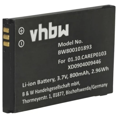 Abbildung von vhbw Akku kompatibel mit Doro PhoneEasy Handy Smartphone Telefon (800mAh, 3.7V, Li Ion)