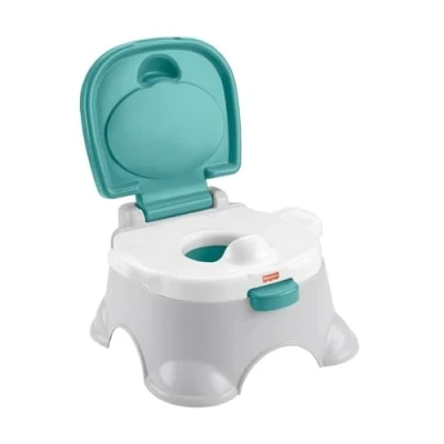 Abbildung von Fisher Price® Töpfchen 3in1, mit Trainingstoilettenring und Fußbank