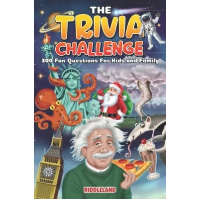 Abbildung von The Trivia Challenge: 300 Fun Questions and Facts For Kids Family