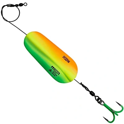 Abbildung von Madcat A Static Inline Spoon Size 3/0 125g Sinking Firetiger UV Vislepels