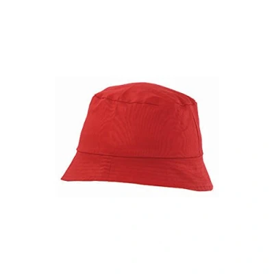 Abbildung von eBuyGB Herren Bucket Hat Mütze, rot, Einheitsgröße