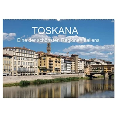 Abbildung von Toskana eine der schönsten Regionen Italiens (Wandkalender 2025 DIN A2 quer), CALVENDO Monatskalender