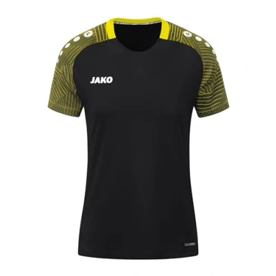 Abbildung von JAKO Performance Sport Tshirt, Damen, Größe: 34, Schwarz soft yellow