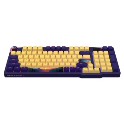 Abbildung von Dark Project RGB ANSI English Gaming Mechanische Tastatur, 98 Sonnenuntergang