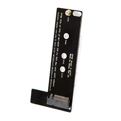 Abbildung von Cablecc M.2 NGFF M Key NVME SSD Konverter Karte für MacBook Mini A1347 MEGEN2 MEGEM2 MEGEQ2 …