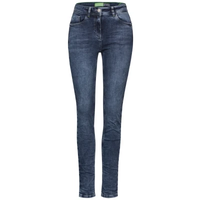 Abbildung von Cecil Jeans Slim Fit, Damen, Größe: 36x30, Blau