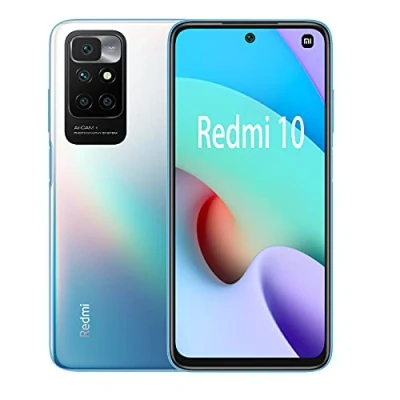 Abbildung von Xiaomi Redmi 10 Smartphone 4GB+64GB, 50MP AI Quad Kamera, MediaTek Helio G88 Prozessor, 6.5&quot; FHD+ DotDisplay, Dual SIM (Meer Blau)