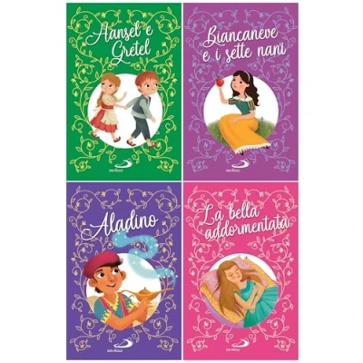 Abbildung von Hansel e Gretel Biancaneve i sette nani Aladino La bella addormentata nel bosco. Ediz. a colori (I più bei libri per ragazzi)