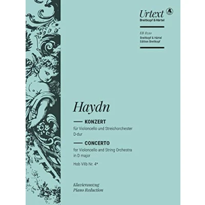 Abbildung von Violoncellokonzert D dur Hob VIIb:4 Ausgabe für Cello und Klavier (EB 8520): Violoncello