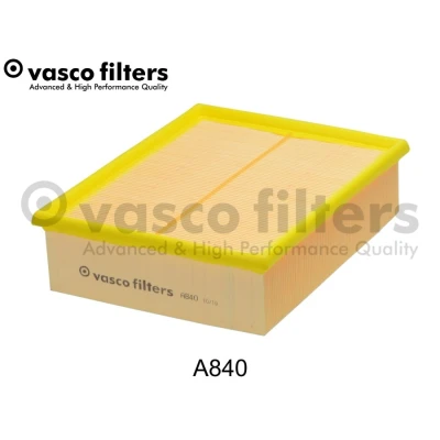Abbildung von DAVID VASCO A840 Luftfilter 69 213 255 rechteckig Filtereinsatz AUDI: A6 C5 Avant, A4 B5 Limousine, VOLKSWAGEN: Passat GP Variant