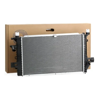 Abbildung von PRASCO OLA2364 Kühler, Motorkühlung Aluminium 600 396 23 Kühlrippen mechanisch gefügt OPEL: Zafira B, Astra H Caravan, Schrägheck