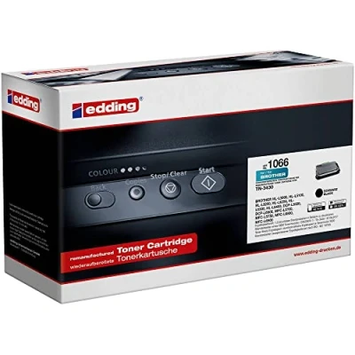 Abbildung von edding Toner EDD 1066 schwarz kompatibel zu brother TN 3430