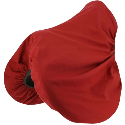 Abbildung von Riding World Sattelschoner Baumwolle Rot Warmblut