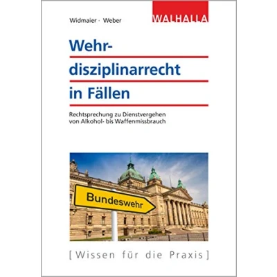 Abbildung von Wehrdisziplinarrecht in Fällen: Höchstrichterliche Rechtsprechung: Rechtsprechung zu Dienstvergehen; von Alkohol bis Waffenmissbrauch