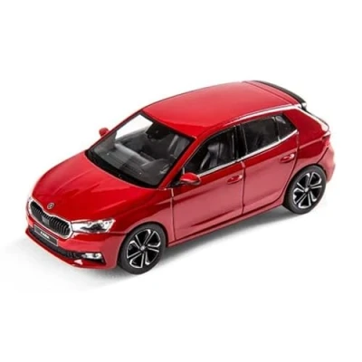 Abbildung von Skoda 6VA099300F3P Fabia A07 Modellauto 1:43 Miniatur, Velvet Rot