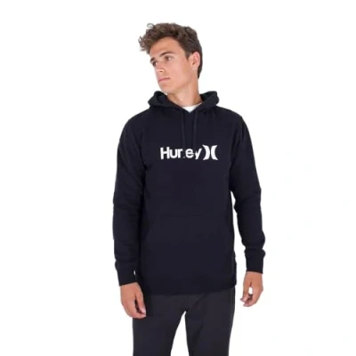 Abbildung von Hurley Herren One &amp; Only Fleece Pullover Sweater, Schwarz, M