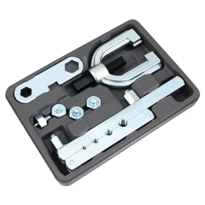 Abbildung von Performance Tool W80672 IOS (Bubble) Bremsleitungs Bördelwerkzeug Set Mehrere Schneideisengrößen für rissfreie Flares in Schläuchen von 4,75 mm bis 10