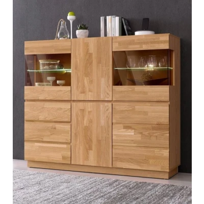 Abbildung von Home affaire Highboard &quot;Laima&quot;, Breite 140 cm