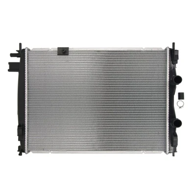 Abbildung von NRF 58540 Kühler, Motorkühlung Aluminium 590 428 26 Kühlrippen gelötet NISSAN: Qashqai / Qashqai+2 I