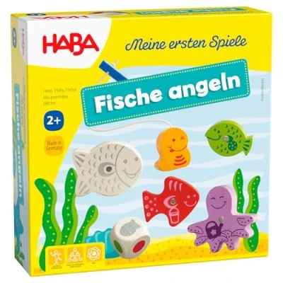 Abbildung von HABA Meine Ersten SPIELE: Fische Angeln Wasserspielzeug für Kinder, Größe: One Size, Multi