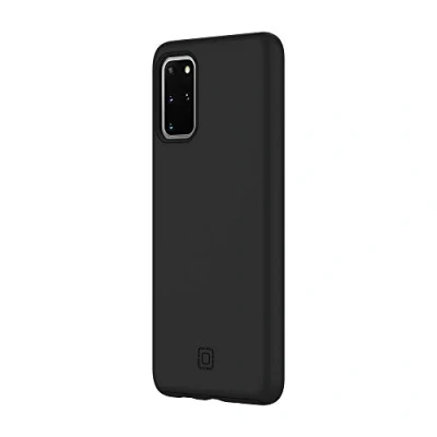 Abbildung von Incipio DualPro Cover für Samsung Galaxy S20+ (5G) von zertifizierte Hülle (schwarz) [Qi kompatibel I Robuste Handyhülle Stoßabsorbierendes Case Soft Touch Beschichtung ] SA 1034 BLK