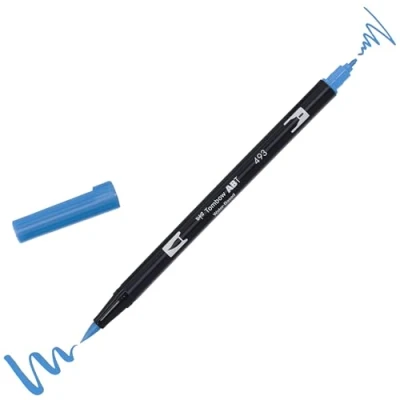 Abbildung von Tombow brush pen ABT dual Reflex blue