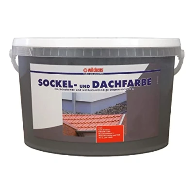 Abbildung von Wilckens Farben Sockelfarbe, 2,5l Sockel Dachfarbe schiefer Sockelfarbe Außenfarbe